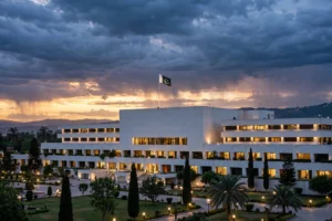 قومی اسمبلی کا ایوان — وزراء کی تقریروں کے دوران اجلاس کا علامتی منظر