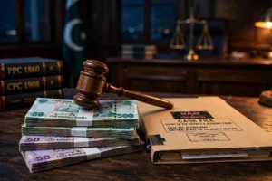 عدالت میں نوٹوں کے ڈھیر پر قلم اور ہتھوڑا — لائبہ اعجاز کیس میں 21 لاکھ کی برآمدگی