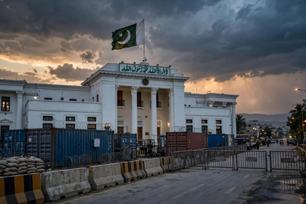 خیبر پختونخوا اسمبلی کی عمارت — گورنر راج کے بعد کی صورتحال